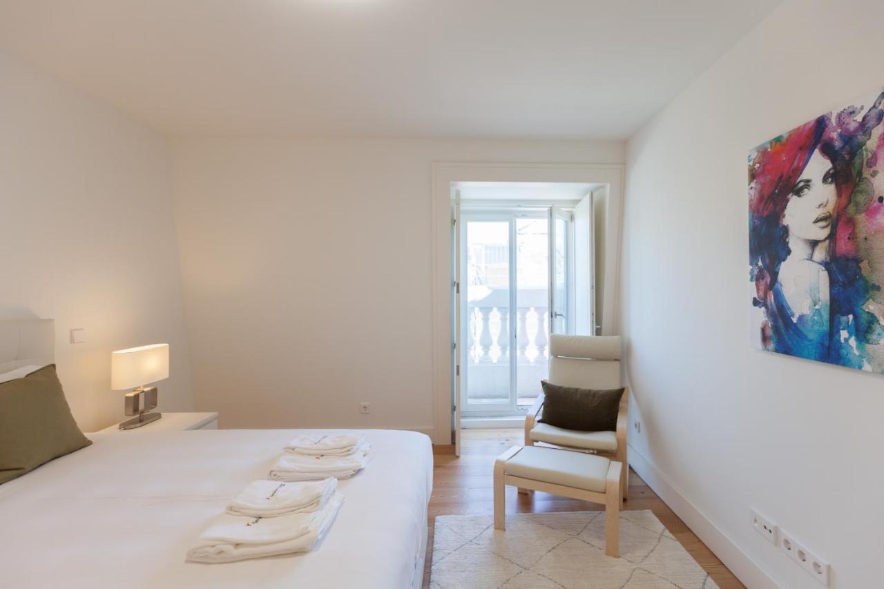 Flh Praca Comercio Artistic Flat With Balcony Lisboa Dış mekan fotoğraf