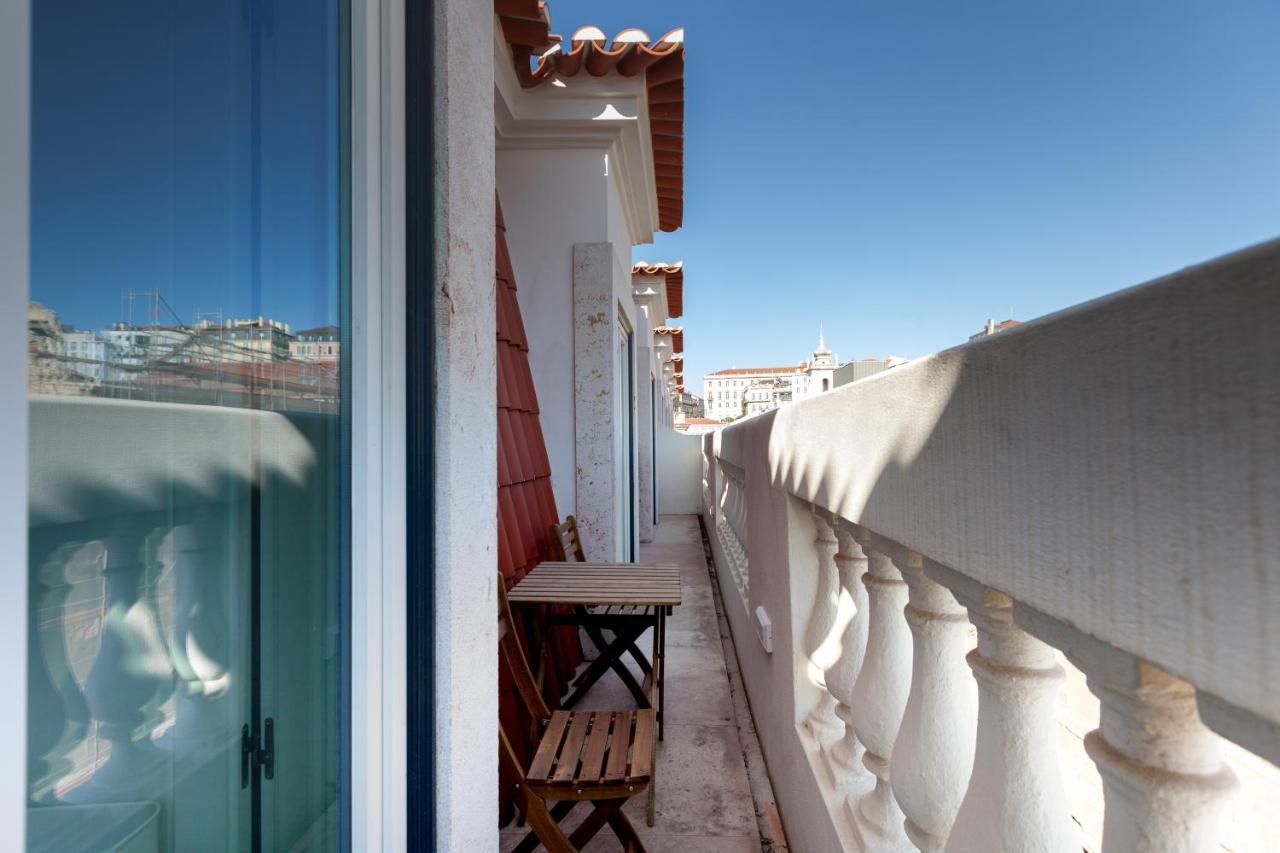 Flh Praca Comercio Artistic Flat With Balcony Lisboa Dış mekan fotoğraf